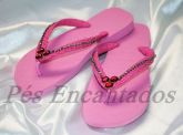 Sandália Havaianas Customizada cód 49