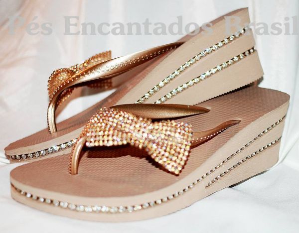 Sandália Havaianas Customizada cód 106