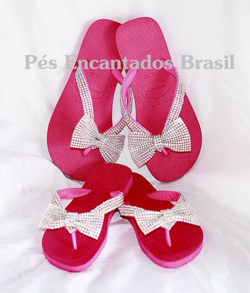 Sandália Havaianas Customizada cód 109