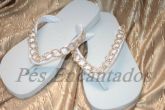 Sandália Havaianas Customizada cód 14