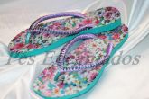 Sandália Havaianas Customizada cód 44