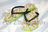 Sandália Havaianas Customizada cód 27