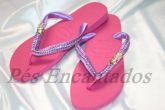 Sandália Havaianas Customizada cód 34