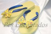 Sandália Havaianas Customizada cód 40