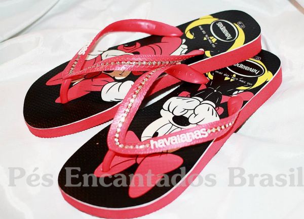 Sandália Havaianas Customizada cód 101